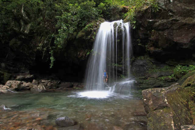 Groto Falls Waterfall